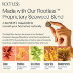 Rootless Seaweed Daily Bites – Orange Pistachio & Cacao Crunch – 2 Week Supply for Hormone & Thyroid Health | 100% Daily Iodine, Whole Food Ingredients – 2 Pack