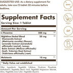 Solgar Triple Action Sleep, 60 Tri-Layer Tablets - Time-Release Melatonin & L-Theanine Plus Herbal Blend - Helps You Relax, Fall Asleep Fast & Stay Asleep Longer - Non-GMO, Gluten Free - 60 Servings