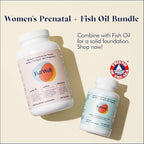 FullWell Women's Prenatal Multivitamin - Healthy Pregnancy Support - Contains Choline & Folate - Supports Fetal Growth & Brain Development* - 240 Count (60 Servings, 2 Pack)