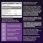Saw Palmetto PM for Men with Melatonin 3mg - Night Time Prostate Health Supplement for Bladder and Sleep Support - Reduce Urinary Frequency - 100 Count - Vegan, Non-GMO Capsules - Over 3 Month Supply