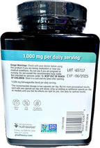 Organic KSM-66 Ashwagandha Supplement – 180 Vegetarian Capsules, 1000mg per Daily Serving, Supports Healthy Stress Management Response