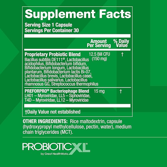 OmegaXL Powerful Joint and Muscle Support Supplement (60 Count) & Probiotic XL - PreforPro, DE111, Shelf Stable - Promote Healthy Gut Flora Growth (30 Veggie caps)