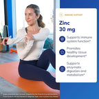 Pure Encapsulations Zinc 30 mg - Supplement for Immune System Support, Growth and Development, and Wound Healing* - with Zinc Picolinate 30 mg - 60 Capsules
