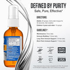 Sovereign Silver Immune Support, Colloidal Silver, Bio-Active Silver Hydrosol,10 ppm, Fine Mist Spray, 2 Fl Oz