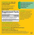 Nature Made Better Absorption Berberine Phytosome Supplement, 1100mg Per 2 Capsules Daily, Berberine Supplement for Cardiovascular Health Support, 60 Capsules, 30 Day Supply