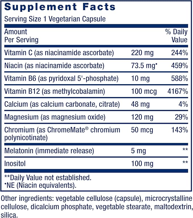 Life Extension Quiet Sleep Melatonin, 5 mg, Powerful Sleep Support, Healthy circadian Rhythms, Cellular Defense, Gluten-Free, Non-GMO, Vegetarian, 60 Capsules