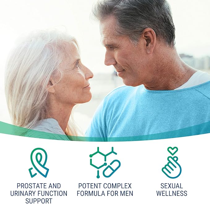 ADK 5 Vitamin Supplement + Best Over-The-Counter Prostate Support - Prostate Health Supplement for Men