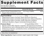Ancient Nutrition Regenerative Organic Certified Probiotics for Women, Probiotics Women’s Extra Strength, Healthy Digestion and Immune System Function Support, 25 Billion CFUs* Per Serving, 60 Count