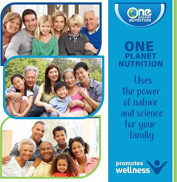 One Planet Nutrition Nano Curcumin 500 mg Veggie Capsules (240 Servings), Family Size, Nano for High Absorption, Supports Immune Health, Non-GMO, Vegan, Gluten-Free