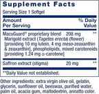 Life Extension MacuGuard Ocular Support with Saffron – Eye Health Supplement for Healthy Vision – with Lutein, Meso-zeaxanthin, zeaxanthin, Saffron – Gluten-Free, Non-GMO – 60 softgels