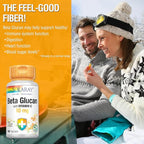 SOLARAY Beta Glucan with Vitamin C 10 mg | from Bakers Yeast | Healthy Immune System Function Support | 60 VegCaps