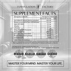 Formulation Factory BOSS Mode 10-in-1 Nootropic Cognitive Enhancement Supplement, Focus & Memory Booster, Featuring Lion’s Mane, Bacopa Monnieri, Alpha-GPC, Ginseng & More 240 Capsules (2 Pack)