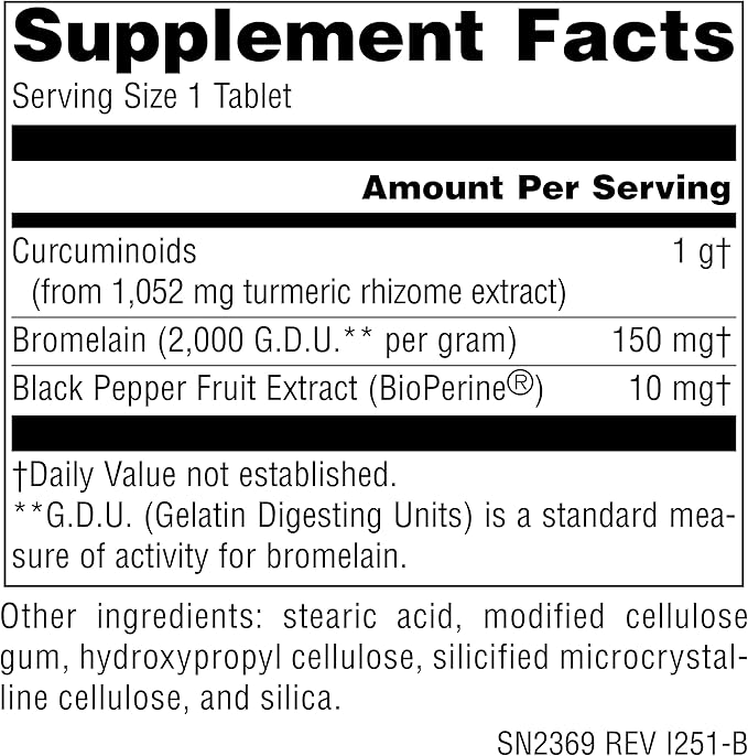 Source Naturals Turmeric 1000, Supports the Body’s Healthy Inflammatory Response*, 1,000mg - 30 Tablets
