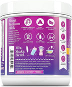 Vitauthority Multi Collagen Protein Powder + Fiber Supplement Collagen Types I, II, III, V & X | Hair, Skin, Nail, & Digestive Support | Vitamin C & Hyaluronic Acid, Unflavored 30 Servings