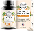 Organic Maca Root Capsules 1200 mg – Libido Booster for Women Fast Acting & Potent | Female Maca Supplement | Energy Pills from Peru | Includes Black Pepper for High Absorption | Vegan, 120 Ct