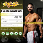 Nutravita NSF Certified Creatine Gummy - Creatine Monohydrate Gummies for Men & Women-5g of Creatine Monohydrate per Serving - Sugar Free,Vegan, Passion Fruit Flavor, 120 Count