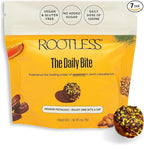 Rootless Seaweed Daily Bites – Orange Pistachio – 1 Week Trial Pack for Hormone & Thyroid Health | 100% Daily Iodine, Whole Food Ingredients, No Added Sugar (7 Bites)