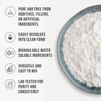 D-Mannose Powder Quick Dissolve Pure Premium Mannose Supplement Essential Powder for Supports Urinary Tract and Bladder Quick Water Soluble Formula for Drinks and Smoothies Vegan Zero-Additives, 370g