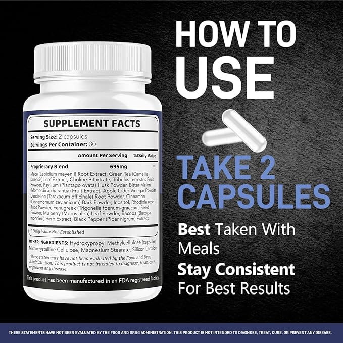 ProstaDefender - Official ProstaDefender Capsules Support Supplement Premium Advanced Natural Formula Daily Pills Multivitamin for Overall Health & Wellness, 60 Capsules for 1 Month