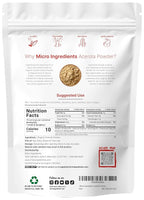 Organic Acerola Powder, 8oz | Natural Organic Vitamin C Superfood | No Sugar & Additives | Great Flavor for Drinks, Smoothie, & Beverages | Non-GMO & Vegan Friendly, Brazil Origin