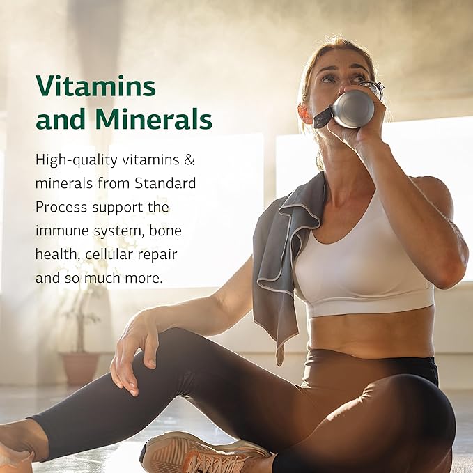 Standard Process Cataplex B2 - Support Nervous System, Brain & Nerve Health - Excellent Source of Vitamin B2 & B6 - Non-Dairy & Non-Soy - 90 Tablets (90 Servings)