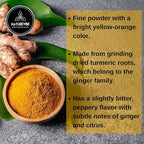 Premium Quality Turmeric Root Powder with Curcumin 5lbs by Naturevibe Botanicals | Raw Turmeric Root Grounded |100% Pure, Non-GMO and Gluten Free (80 Ounces)