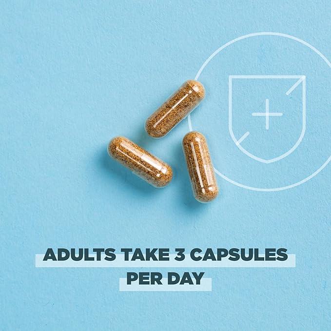 Ancient Nutrition Gut Health Supplement, Regenerative Organic Certified Candida Capsules, Provides Occasional Diarrhea, Constipation, Gas and Bloating Relief, Supports Immune Function, 90 Count