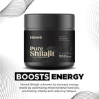 Pure Himalayan Organic Shilajit Resin with Lab Report Super high Potency for Men & Women Fulvic Acid & Trace Minerals Humic Acid Supplement Resin| Supports Energy, Metabolism & Immunity| 50 Grams