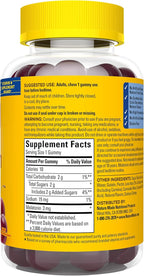 Nature Made Time Release Melatonin 3mg Gummies, 100% Drug Free Sleep Aid for Adults, 60 Melatonin Gummies, 60 Day Supply