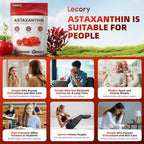 Astaxanthin 24mg, 180 Softgels | 6 Month Supply of Premium Antioxidant | Triple Strength for Eye, Immune, Skin & Circulation Support | Easy to Swallow, Non-GMO, Soy Free