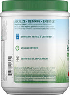 Garden of Life Raw Organic Perfect Food Green Superfood Juiced Greens Powder - Apple Flavor, 30 Servings - Vegan Gluten Free Whole Food Dietary Supplement, Greens Plus Probiotics & Enzymes