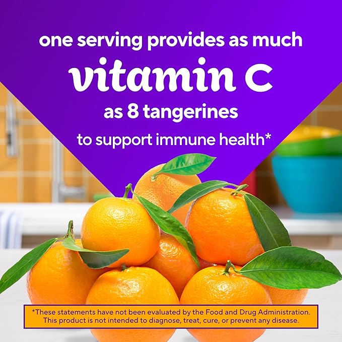 vitafusion Sugar Free Power C Vitamin C Gummies, Daily Adult Vitamins for Immune System Support (1), Orange Flavor, 90 Count