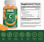 YUM-V'S Vitamin C Gummies for Adults - 250 mg Yummy Vitamin C Gummy - VIT C Gummies - Immune Support Supplement -Orange Flavored Kosher, Halal, Gluten Free (100 Count)