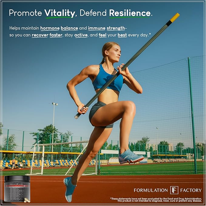 Formulation Factory Primal Power 10-in-1 Grass-Fed Organ Supplement with Beef Liver, Heart, Marrow, Testicle, Kidney, Supports Vitality, Hormones, Energy, Immunity (4 Month Supply, 240 Capsules)