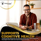 WELLNESS LABSRX Mushroom Powder, 25 in 1 Mushrooms Supplement - 2000mg, 25 Superfood Mishroom Lions Mane Powder with Chaga, Shiitake, Cordyceps, Reishi - Lion's Mane Mushroom - 120 Servings