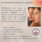 100% Pure Panthenol Powder, DL-Panthenol Powder, Provitamin B5 for Hair Care, Skin, Nails Deep Mousturizer, Use in Cosmetic Formulations or Add to Your Favorite Products (2 oz)