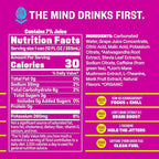GYM WEED Athletic Focus Drink with KSM-66 Ashwagandha, Lion's Mane Mushroom, L-Theanine, 200mg Green Tea Caffeine with Natural Sweeteners Brain Candy Flavor, 12 Pack