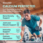 4-in-1 Calcium Supplements for Women and Men - Calcium with Vitamin D3 K2 5000 IU Supplement, 601mg per Serving for Heart, Bones & Body Defenses - Gluten-Free, Vegan-Friendly (240 ct)