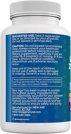 NEW AGE Eye Health Vitamins with Bilberry Lutein & Zeaxanthin Lycopene Resveratrol Grape Seed Extract Astaxanthin - Eye Vitamin - 180 Count