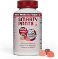 SmartyPants Kids Multivitamin Gummies: Omega 3 Fish Oil (EPA/DHA), Beta Carotene, Vitamin B12, B6, A, K & Zinc for Immune Support, Biotin, Grape, Cherry & Berry Flavors, 120 Count (30 Day Supply)