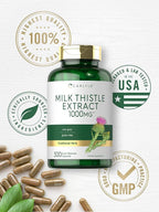 Carlyle Milk Thistle | 300 Capsules | Non-GMO, Gluten Free Extract