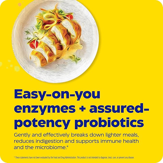 ENZYMEDICA Digest Basic + Probiotics Capsules, 90 Count