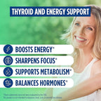 NOVEHA Organic Iodine Drops - Potassium Iodide Liquid - Iodine Supplements for Thyroid & Metabolism Support, 250 mcg per Serving, USDA Organic, Vegan, Non-GMO, Gluten-Free | 30-Month Supply - 2 Fl Oz