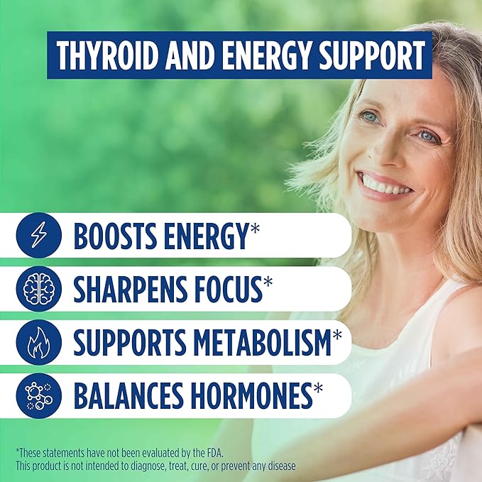 NOVEHA Organic Iodine Drops for Thyroid Health & Metabolism Support - Potassium Iodide Liquid Supplement, 250 mcg per Serving, USDA Organic, Vegan, Non-GMO, Gluten-Free | 30-Month Supply - 2 Fl Oz