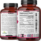 Zazzee Myo & D-Chiro Inositol Ideal 40:1 Ratio with Vitamin D3 & Folate, 120 Vegan Capsules, Hormonal Balance & Cycle Support for Women, Women’s Health Supplement, Non-GMO, Made in the USA
