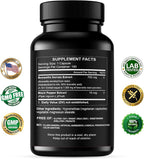 HCL HERBAL CODE LABS Boswellia Serrata Extract Capsules 65% Boswellic Acid 700mg Equal to 7000mg Resin Powder, Extra Strength & Superior Absorption, 6 Month Supply 180 Vegan Capsules Non-GMO
