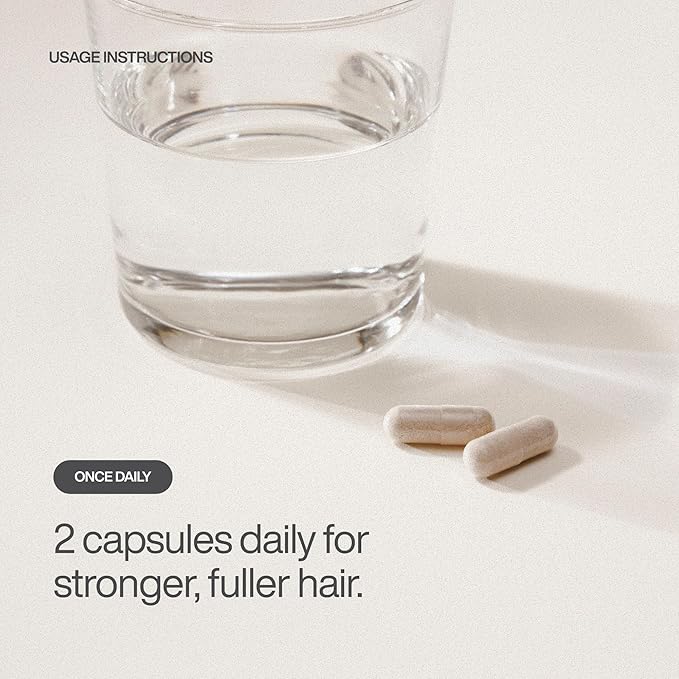 Harklinikken Hair Supplement - 60 Capsules, Pack of 6 - Visibly Thicker, Denser Hair in 3+ Months - Suitable for Men & Women