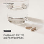Harklinikken Hair Supplement - 60 Capsules, Pack of 3 - Visibly Thicker, Denser Hair in 3+ Months - Suitable for Men & Women