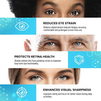 EyeScience Digital Blue Light Formula – Lutein, Zeaxanthin & Astaxanthin for Eye Health – Supports Visual Comfort, Blue Light Shield & Digital Eye Strain – Non-GMO, Gluten-Free, 30 Softgels (1-Pack)