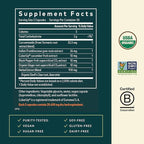 Gaia Herbs Turmeric Supreme Joint Health - Joint Support Supplement with Cucumber, Quercetin, Black Pepper, Ginger Root, Curcuminoids & More* - 60 Liquid Phyto-Caps (30 Servings)